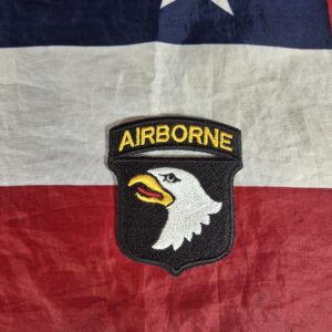 101st Embroidered Insignia
